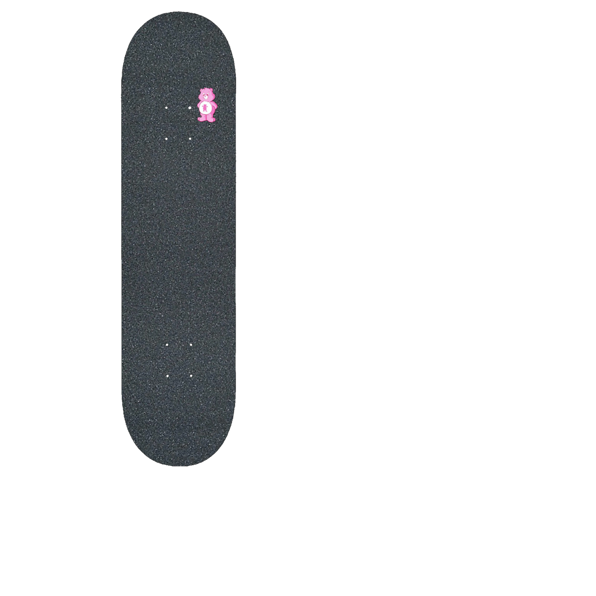 Grizzly Positive OG Bear Skateboard Grip Tape - Pink