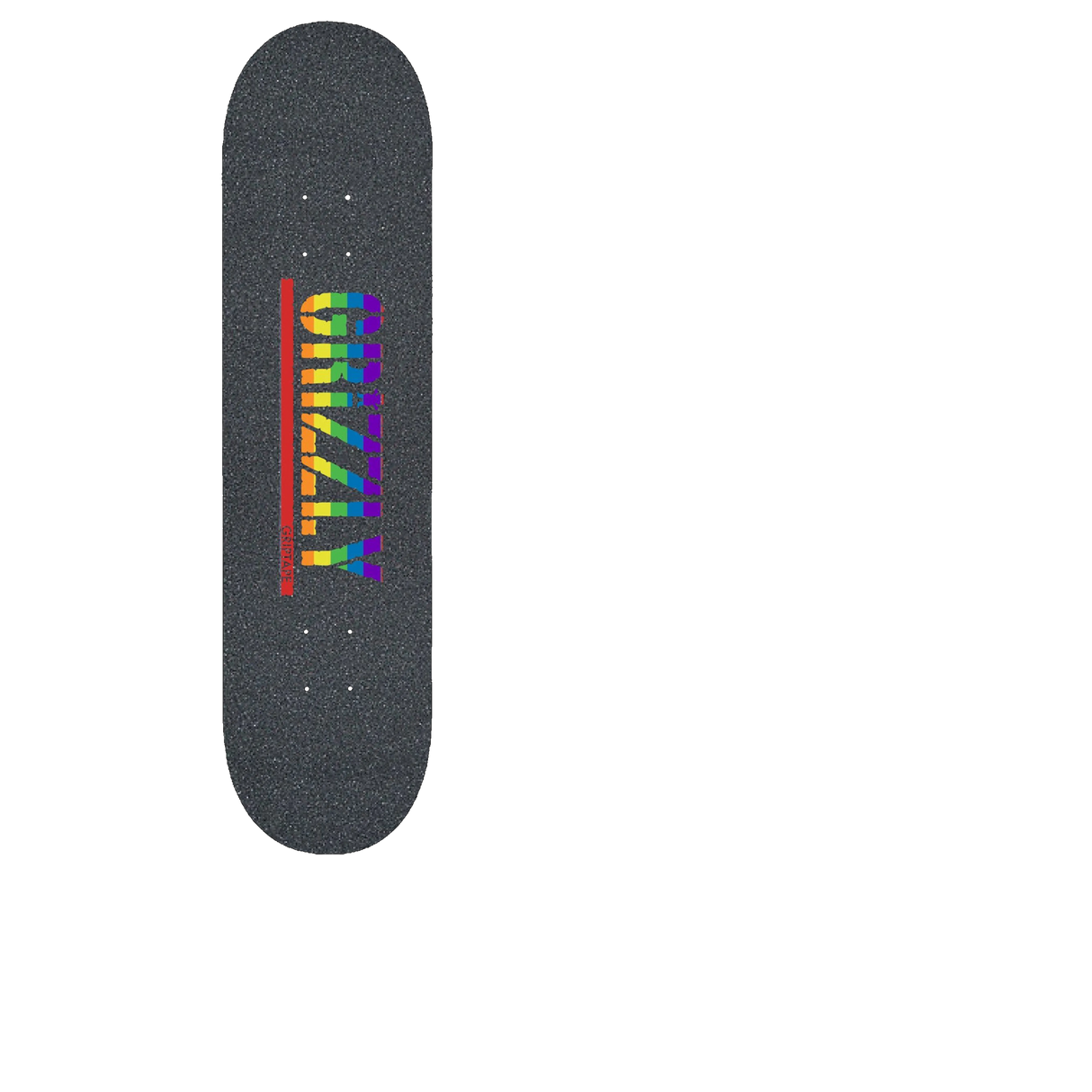 Grizzly Pride Stamp Skateboard Grip Tape