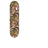 Grizzly Snake Eyes Skateboard Grip Tape - Yellow