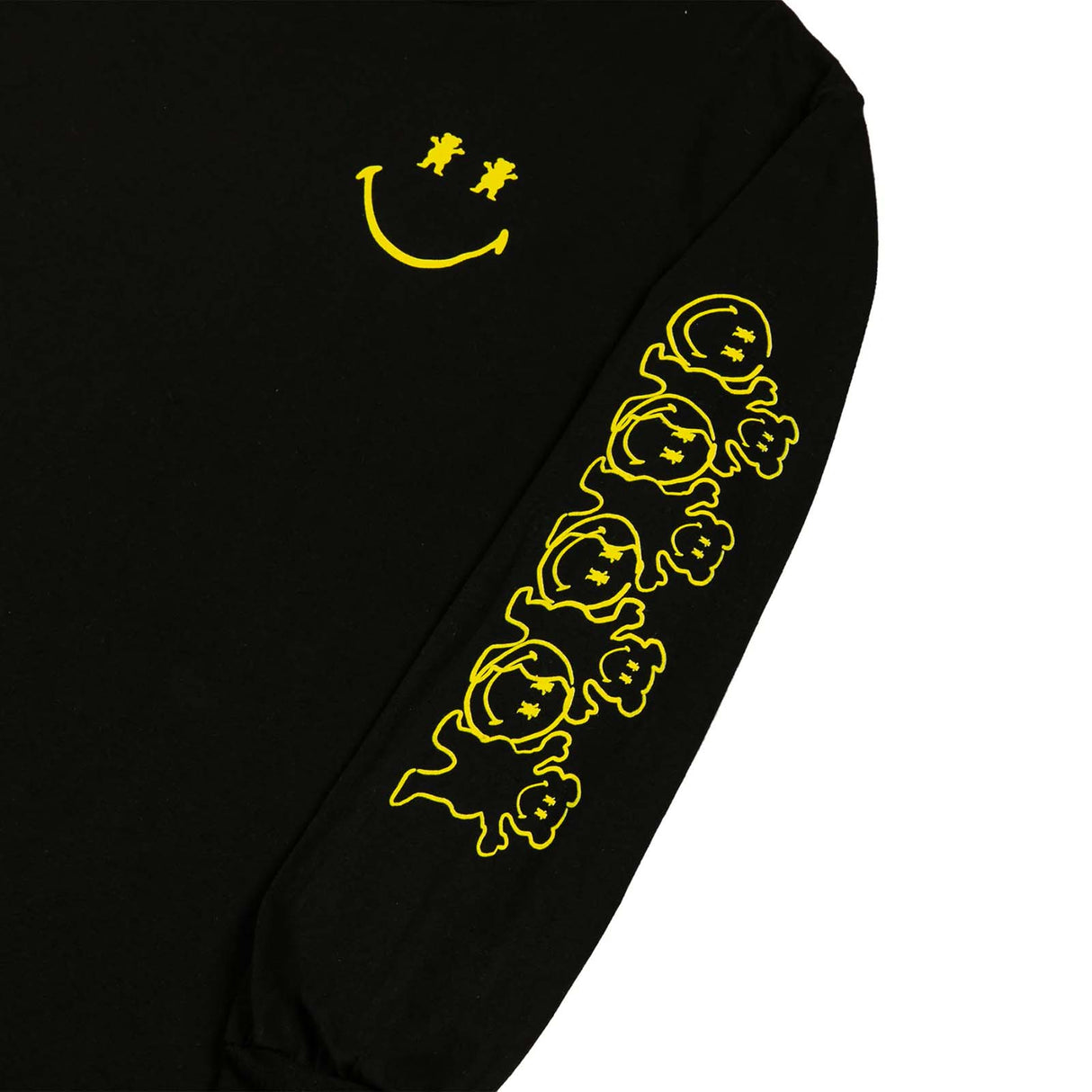Grizzly Big Smile L/S T Shirt - Black