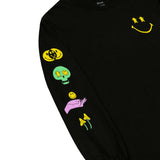 Grizzly Big Smile L/S T Shirt - Black