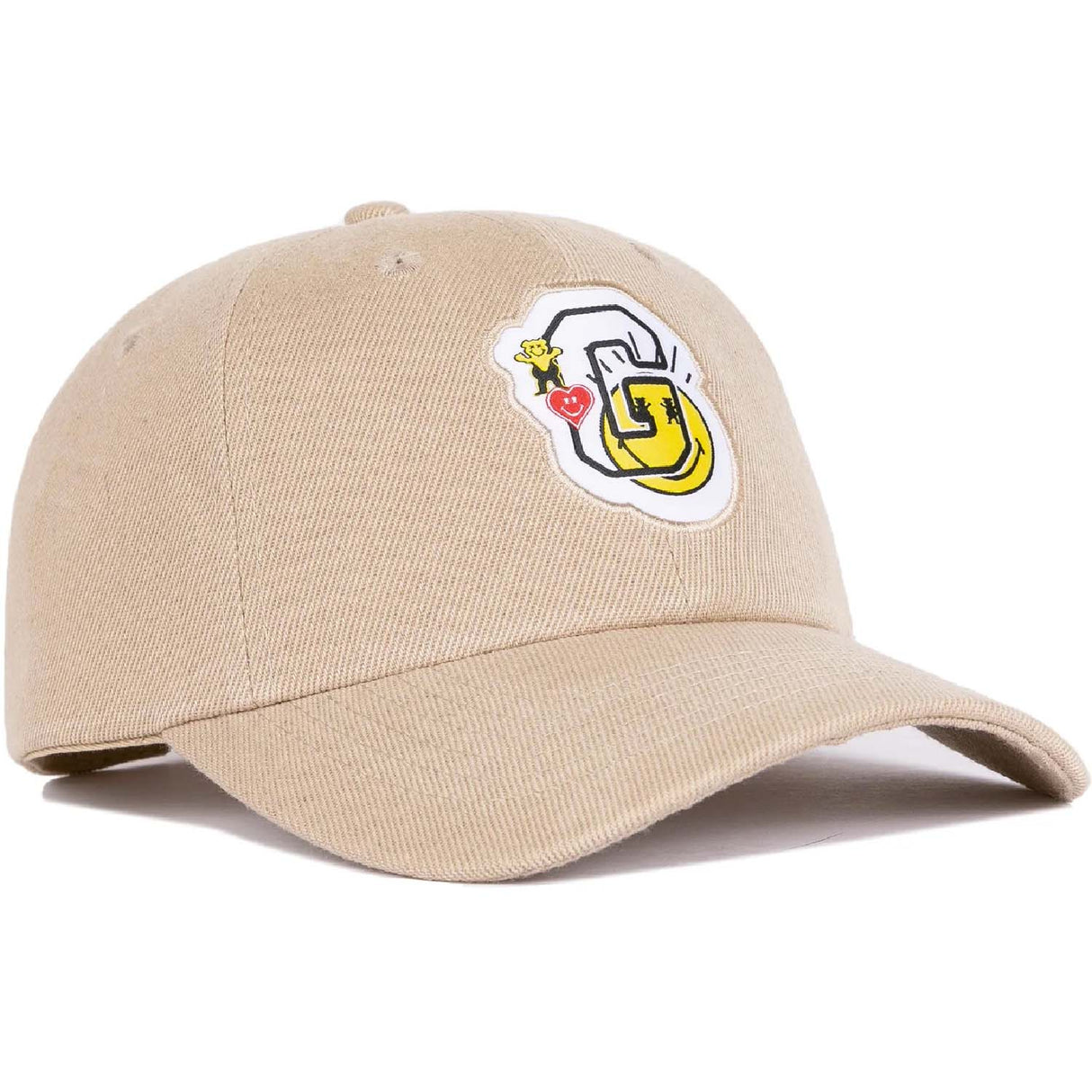 Grizzly x SmileyWorld Dad Hat - Tan