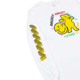Grizzly x SmileyWorld L/S T Shirt - White
