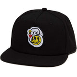 Grizzly x SmileyWorld Snapback Hat - Black