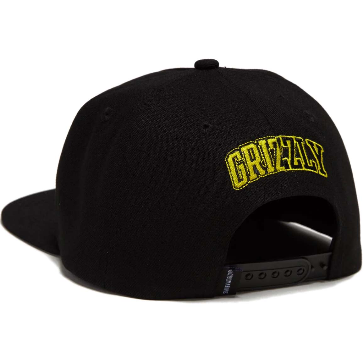 Grizzly x SmileyWorld Snapback Hat - Black
