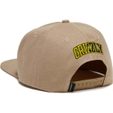 Grizzly x SmileyWorld Snapback Hat - Khaki