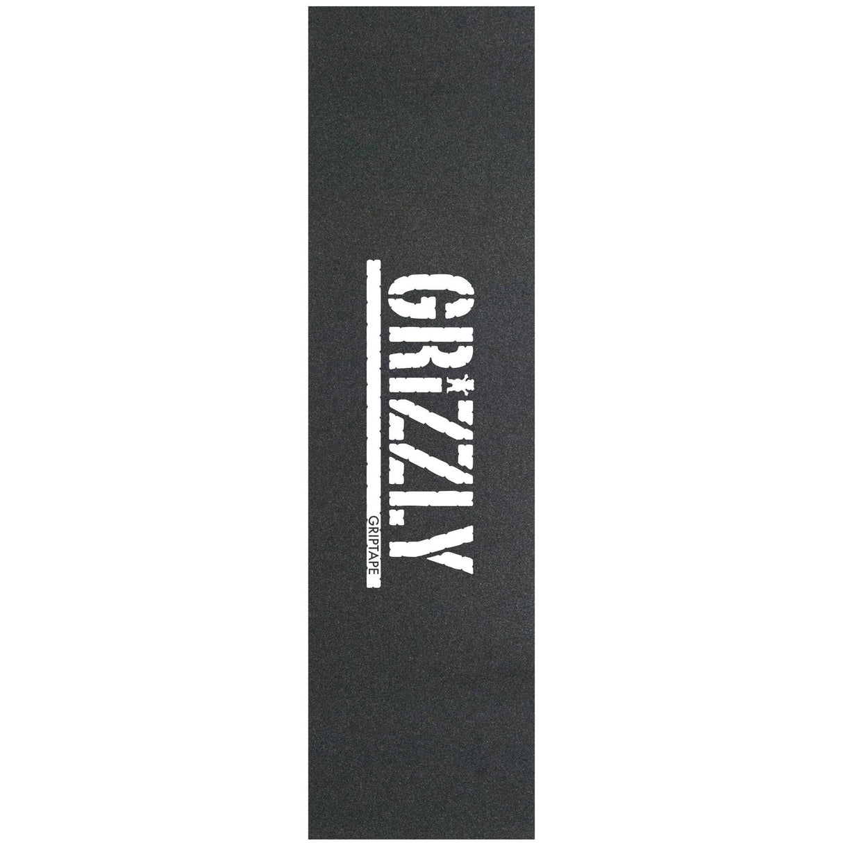 Grizzly Stamp Skateboard Grip Tape - White