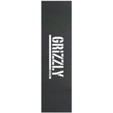 Grizzly Stamp Skateboard Grip Tape - White