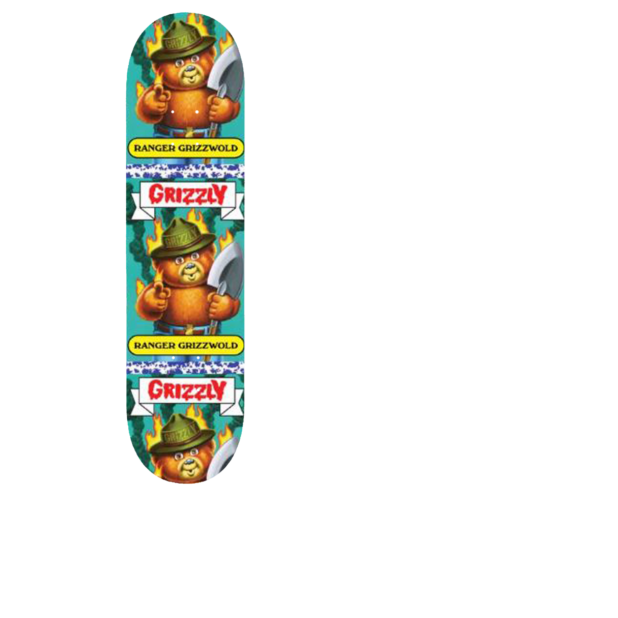 Grizzly Ranger Skateboard Grip Tape