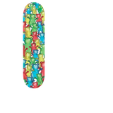 Grizzly OG Bear Balloon Skateboard Grip Tape - Multi
