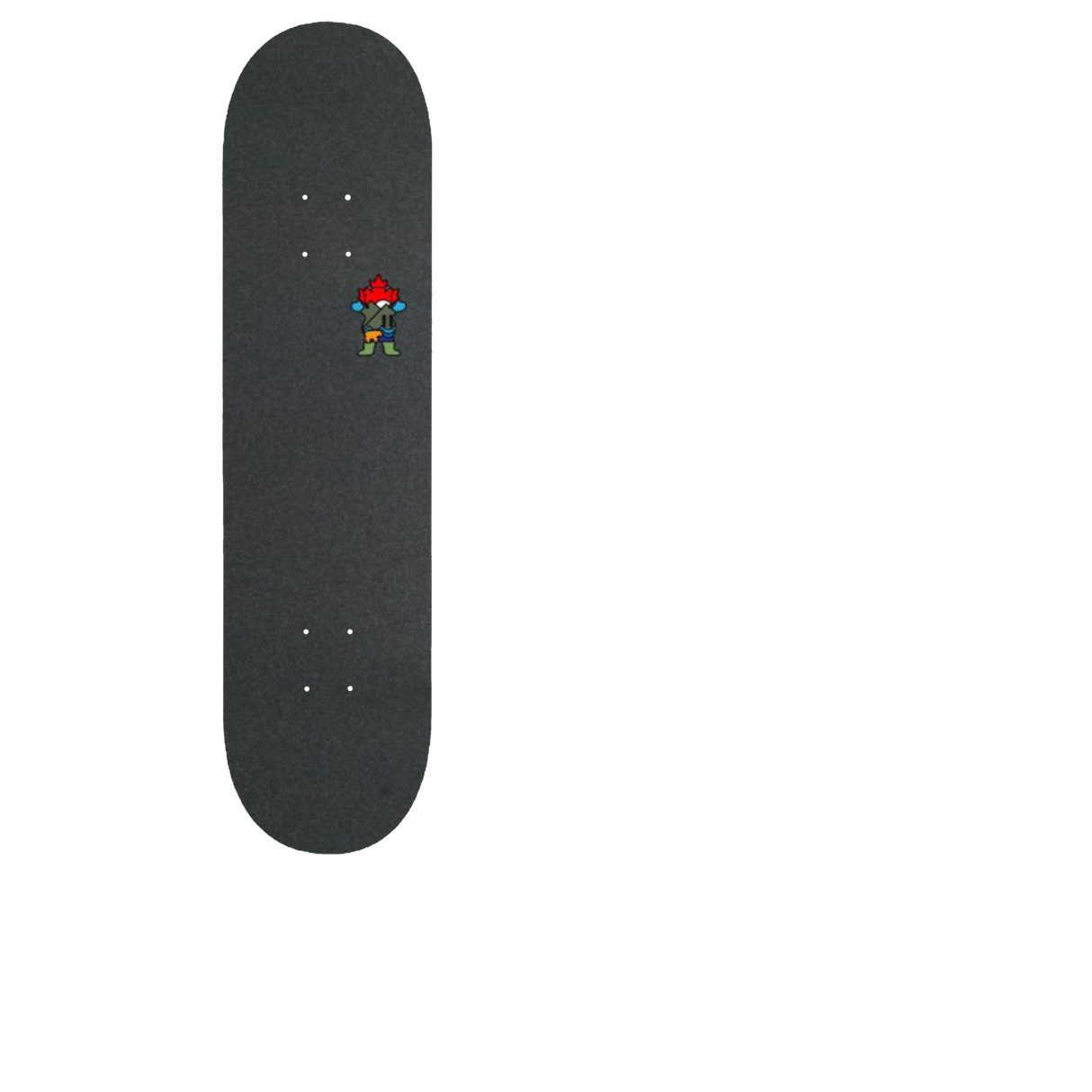 Grizzly Maple Leaf Skateboard Grip Tape