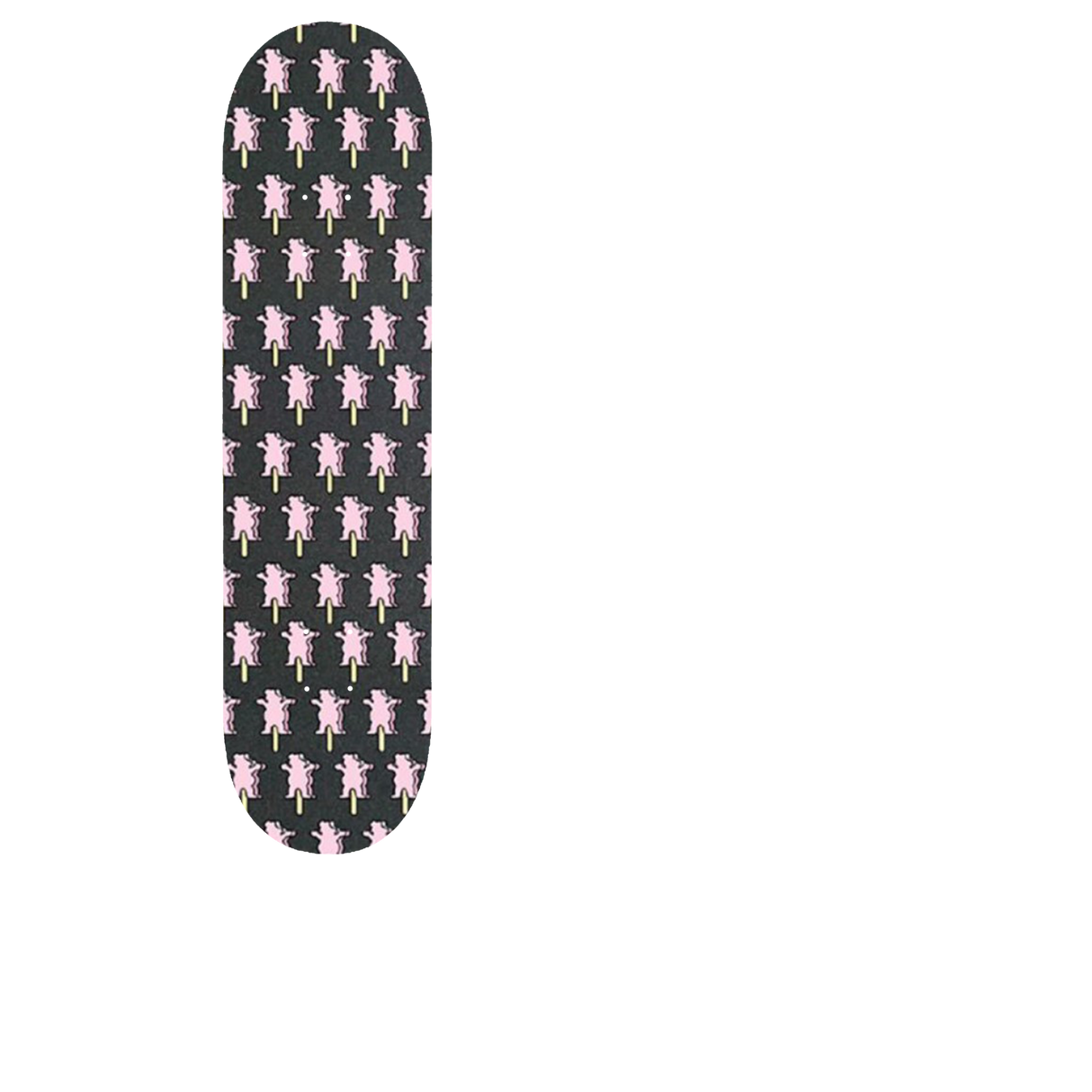 Grizzly OG Bear Ice Cream Skateboard Grip Tape - Pink