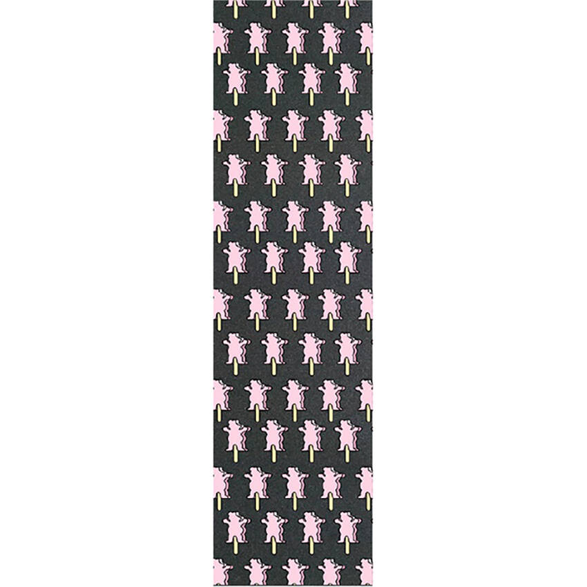 Grizzly OG Bear Ice Cream Skateboard Grip Tape - Pink