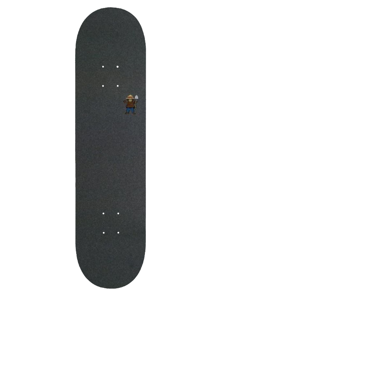 Grizzly Smokey OG Bear Skateboard Grip Tape