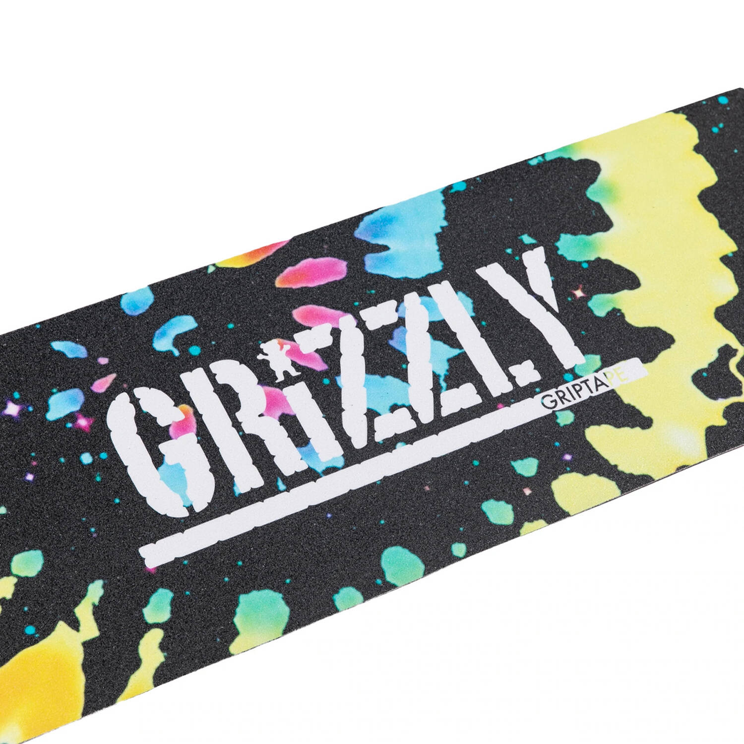 Grizzly Tie-Dye Stamp Skateboard Grip Tape - 3