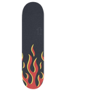 Grizzly Fahrenheit Skateboard Grip Tape - Black 9"