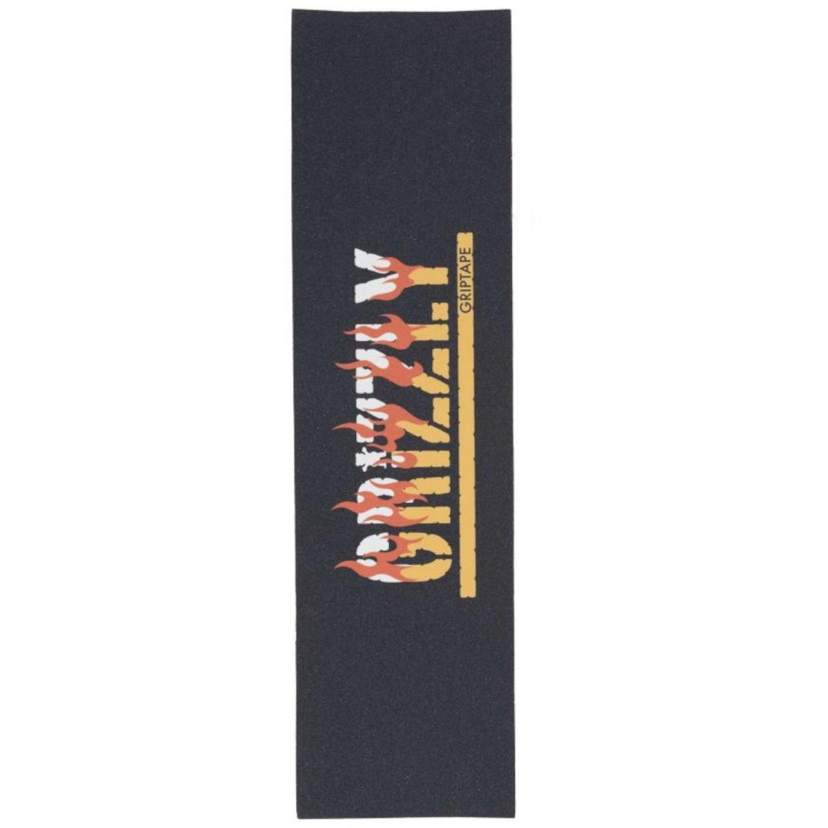 Grizzly Firestarter Skateboard Grip Tape - Black 9"