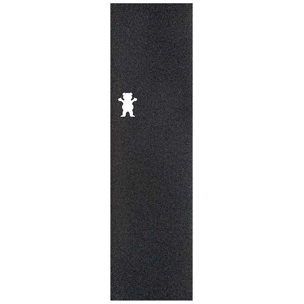 Grizzly Goofy Cutout Skateboard Grip Tape - Black 9"
