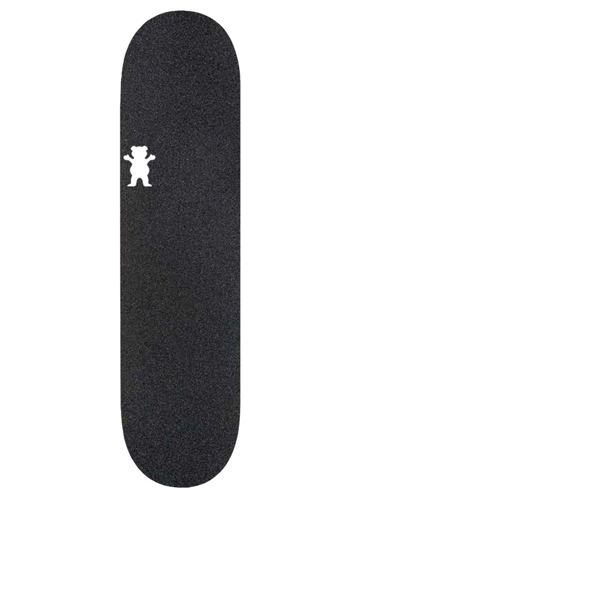 Grizzly Goofy Cutout Skateboard Grip Tape - Black 9"
