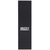 Grizzly Mini Stamp Skateboard Grip Tape - Black 9"