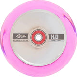 Grit H2O Hollow Core 110mm Scooter Wheel - Silver/Pink