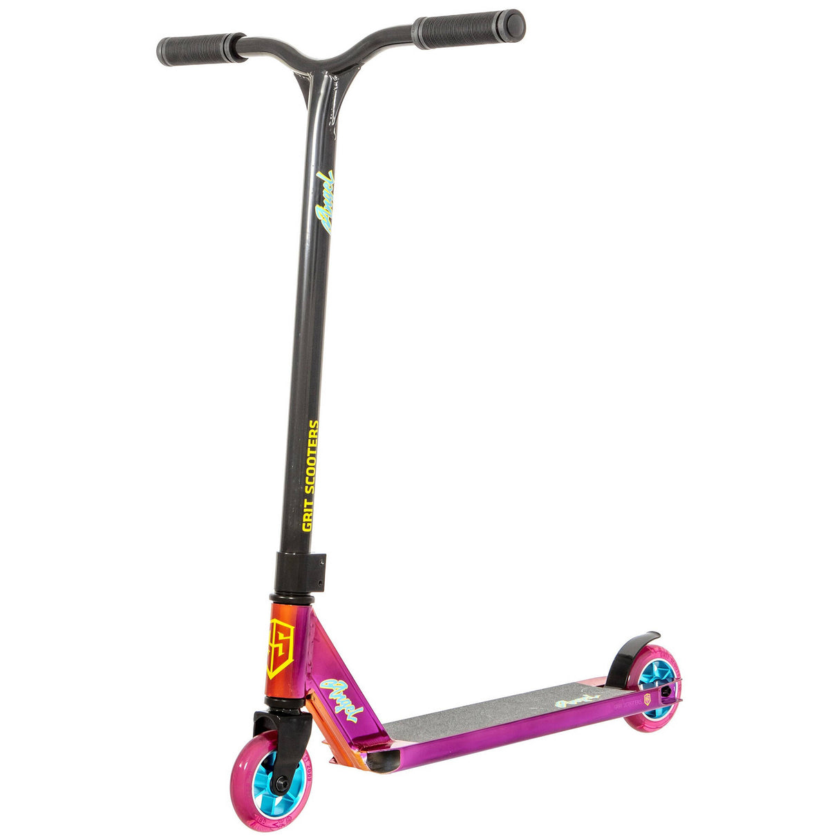 Grit 2021 Angel Stunt Scooter - Vapour Purple/Gold/Red/Black