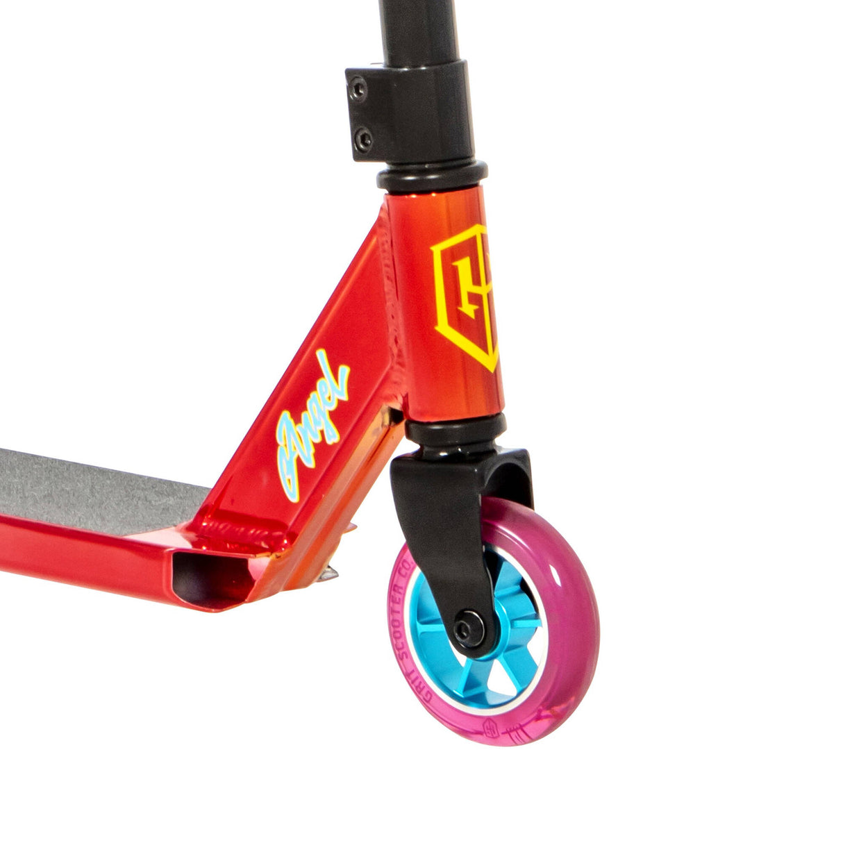 Grit 2021 Angel Stunt Scooter - Vapour Purple/Gold/Red/Black