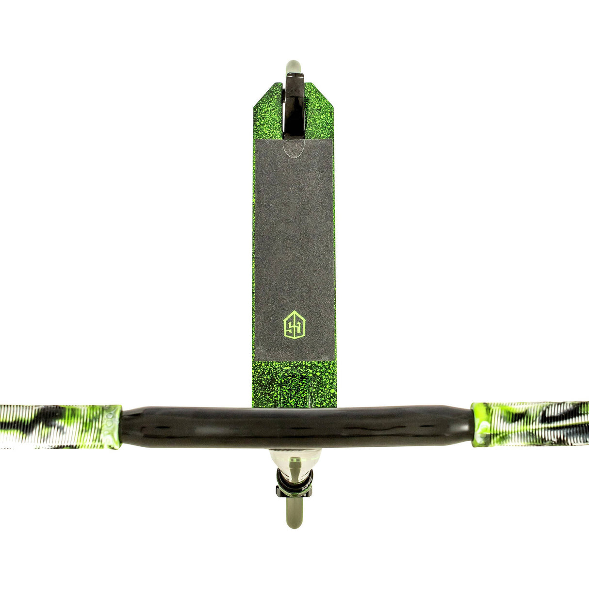 Grit 2021 Elite Stunt Scooter - Black/Green Marble/Black
