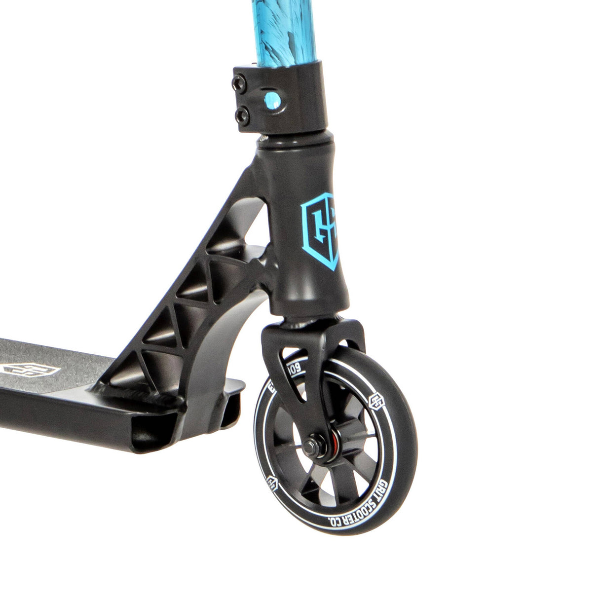 Grit Elite XM Stunt Scooter - Black/Vapour Blue/Black Laser