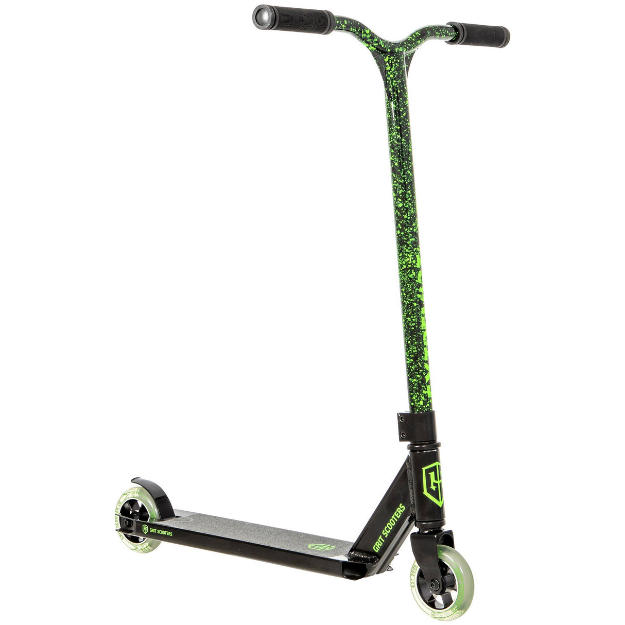 Grit Extremist Stunt Scooter - Black/Marble Green