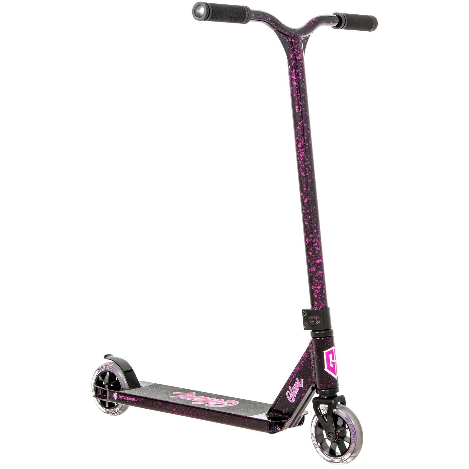 Grit 2021 Glam Stunt Scooter - Marble Black/Pink