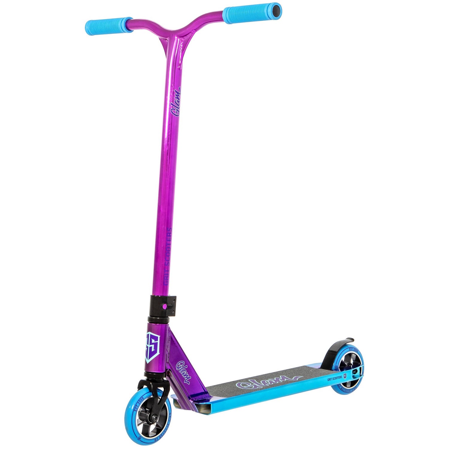 Grit 2021 Glam Stunt Scooter - Vapour Purple/Blue/Vapour Purple