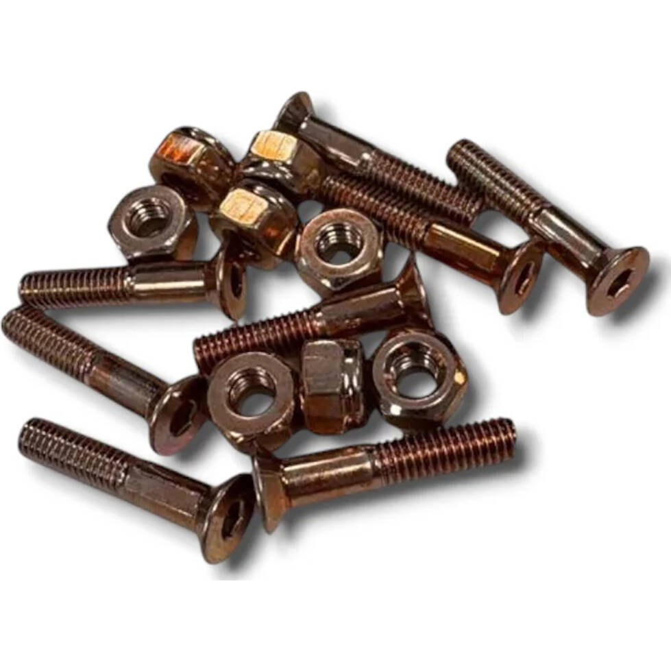 G-Tool Allen Skateboard Truck Bolts - Rose Gold 1"
