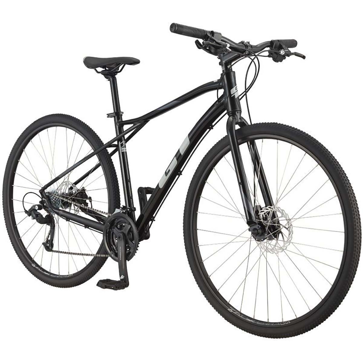 GT Transeo Sport Hybrid Bike - Black M (Medium)