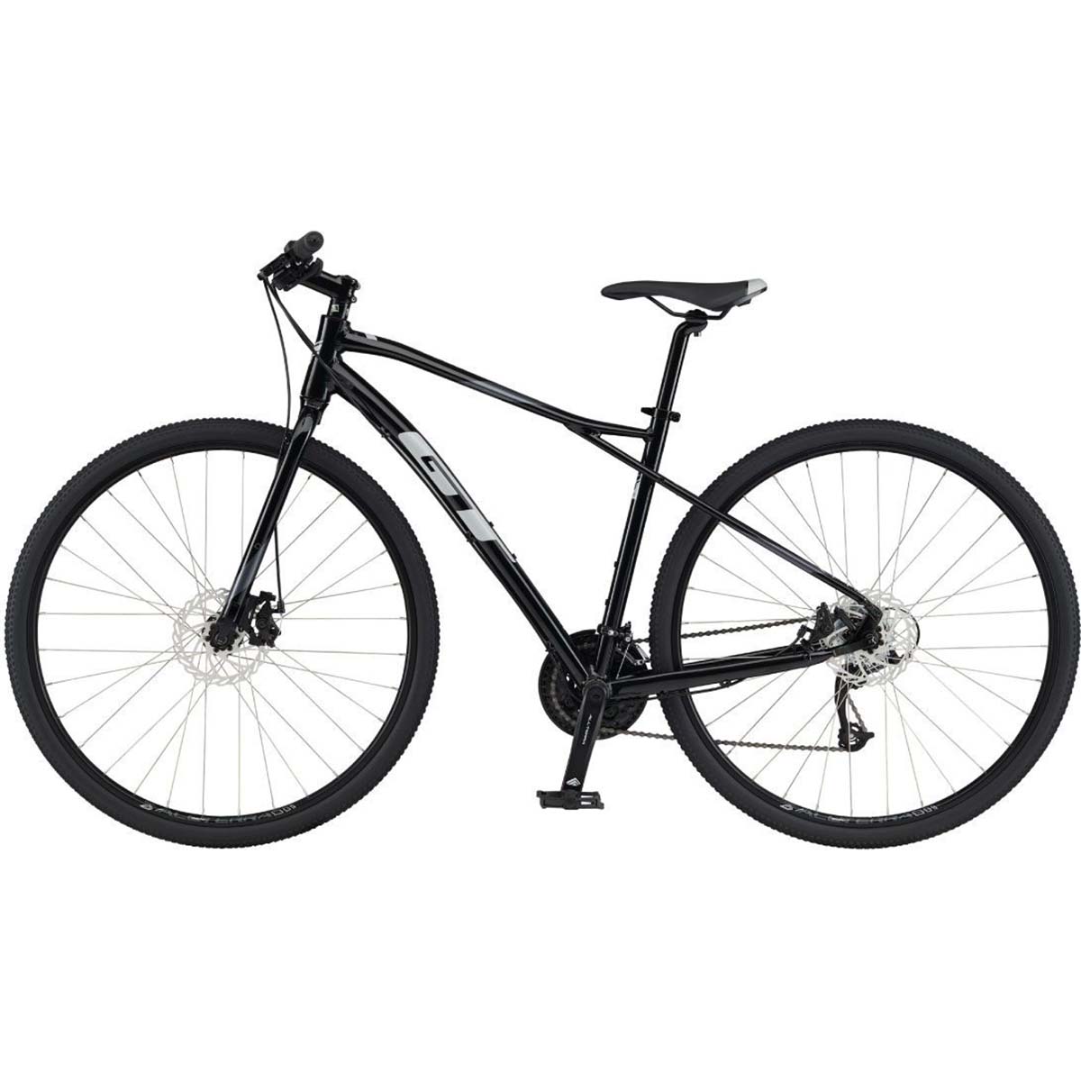 GT Transeo Sport Hybrid Bike - Black M (Medium)