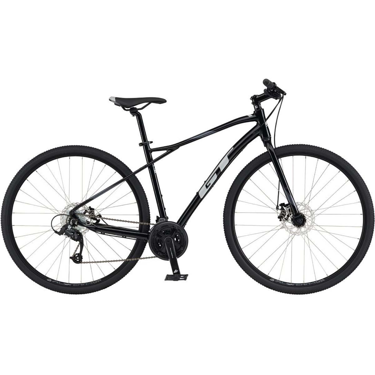 GT Transeo Sport Hybrid Bike - Black M (Medium)