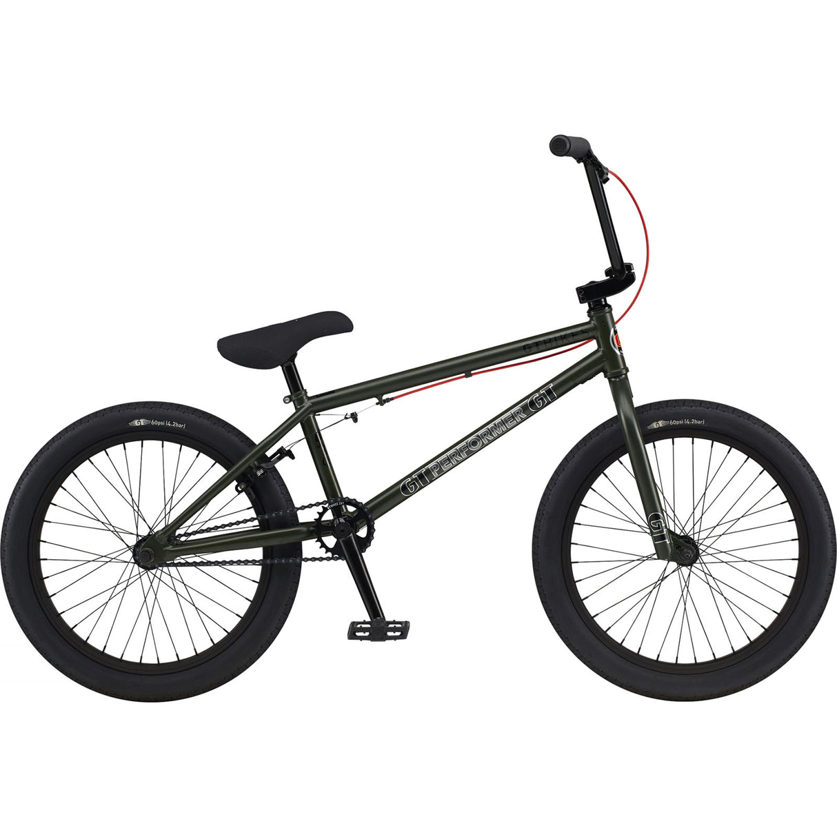 GT U Performer Conway 21" Complete BMX - Green