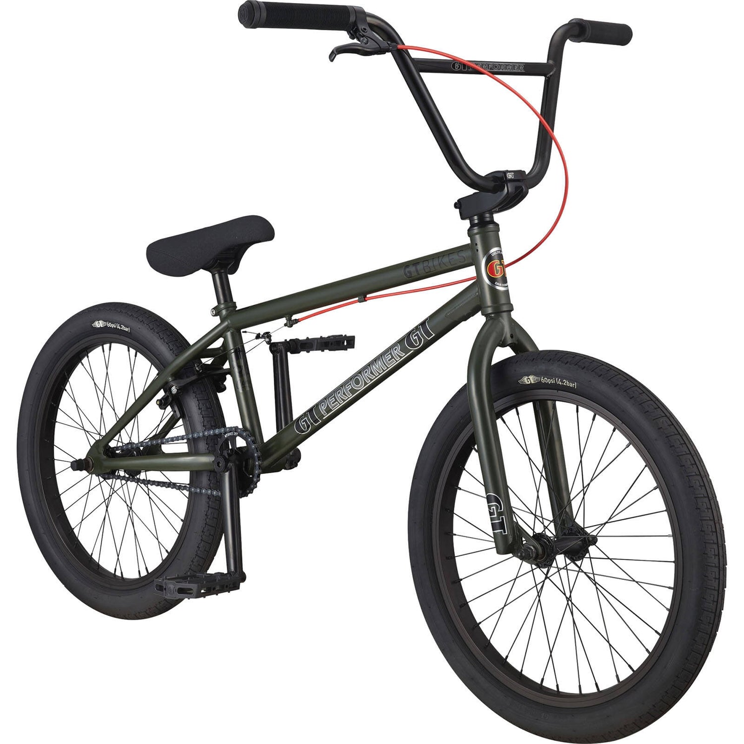 GT U Performer Conway 21" Complete BMX - Green