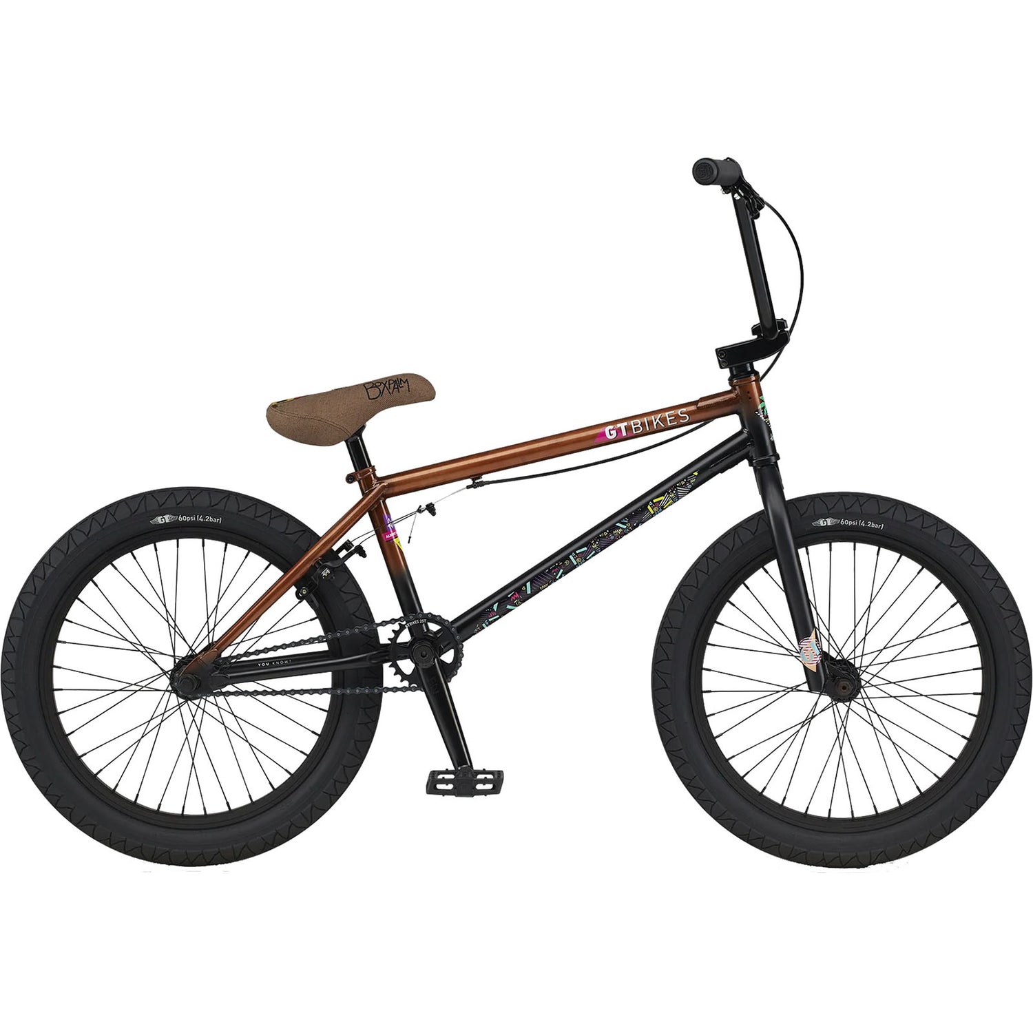 GT U Team Mercado 21" Complete BMX - Gloss Burnt Orange