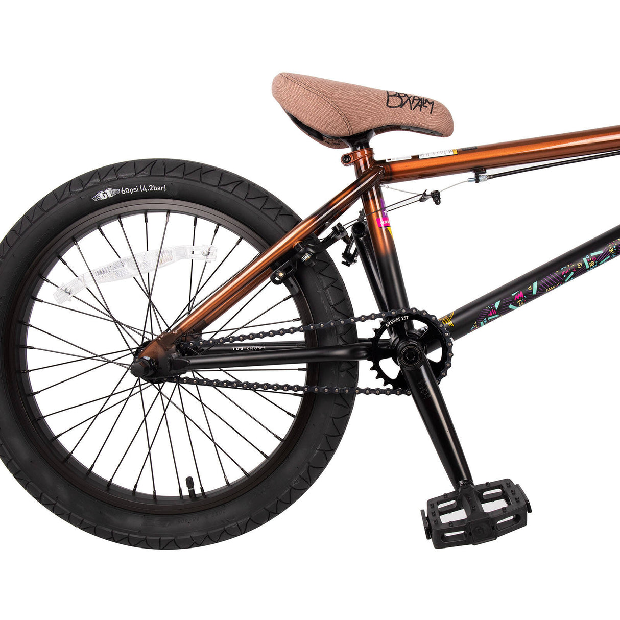 GT U Team Mercado 21" Complete BMX - Gloss Burnt Orange