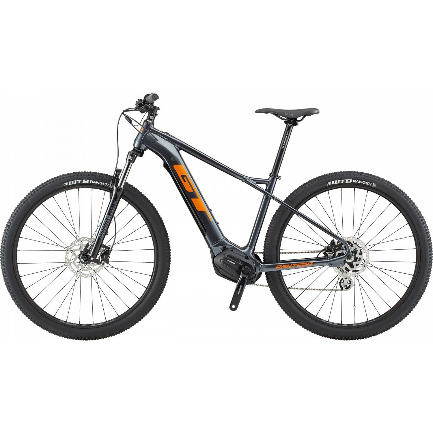 GT ePantera Dash 29 M Electric Bike - Gunmetal Grey