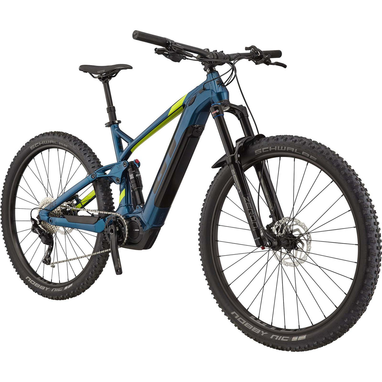 GT eForce Current 2021 Electric Bike - Deep Teal