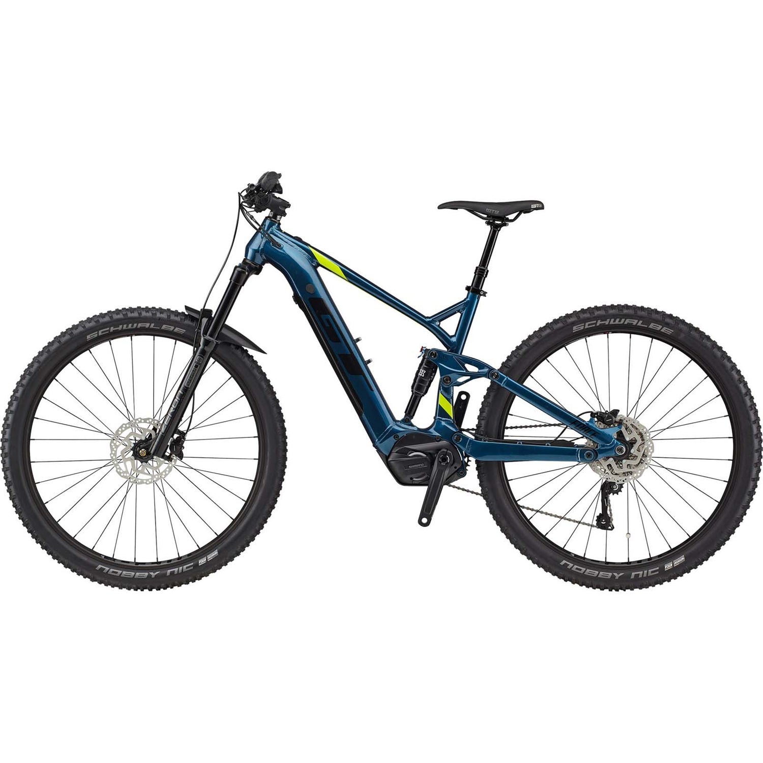 GT eForce Current 2021 Electric Bike - Deep Teal