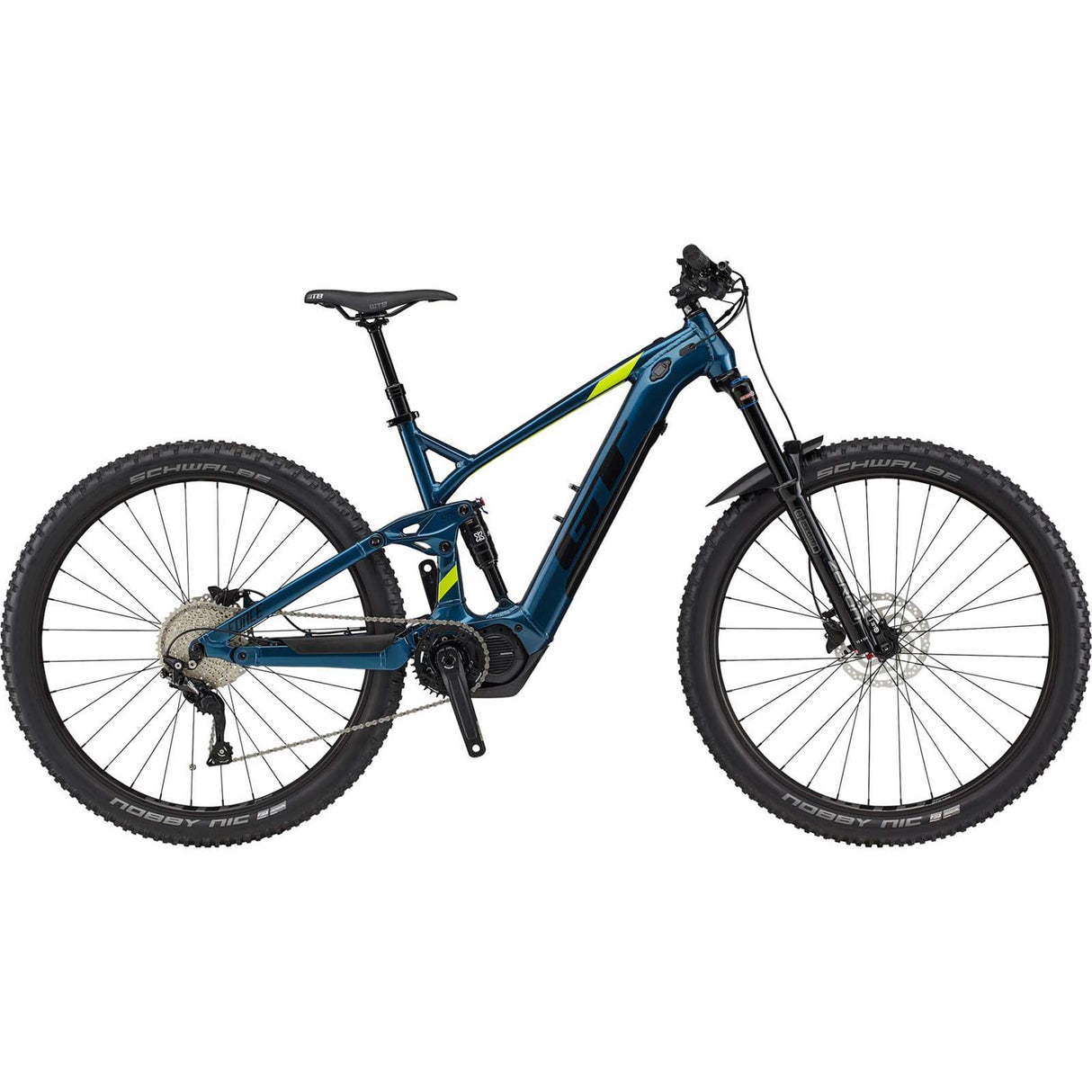GT eForce Current 2021 Electric Bike - Deep Teal