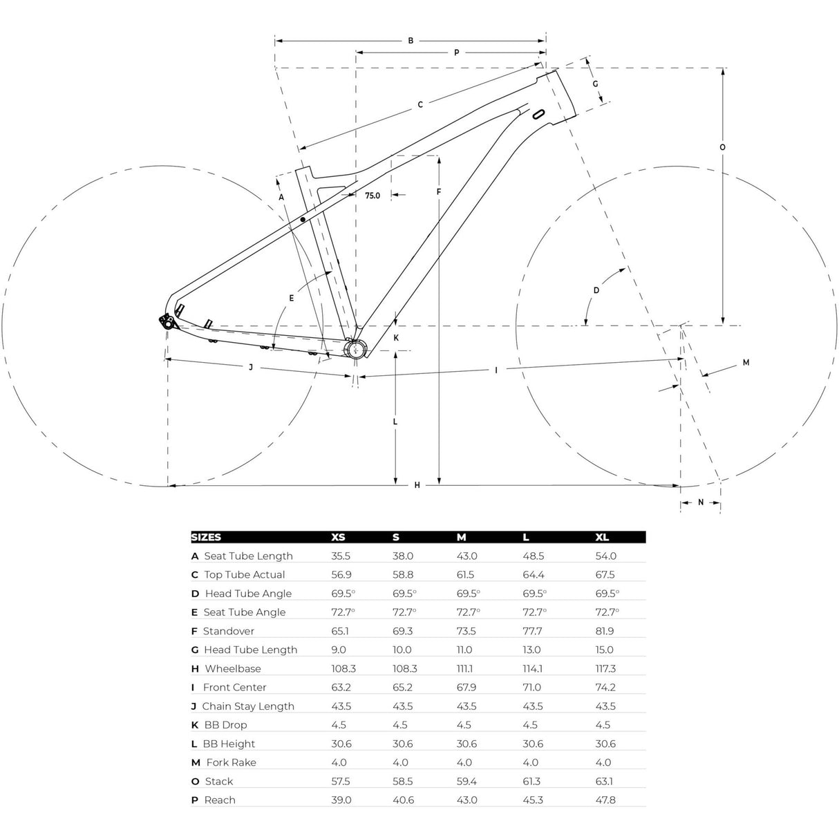 GT Palomar Al 2021 Mountain Bike - Wet Cement