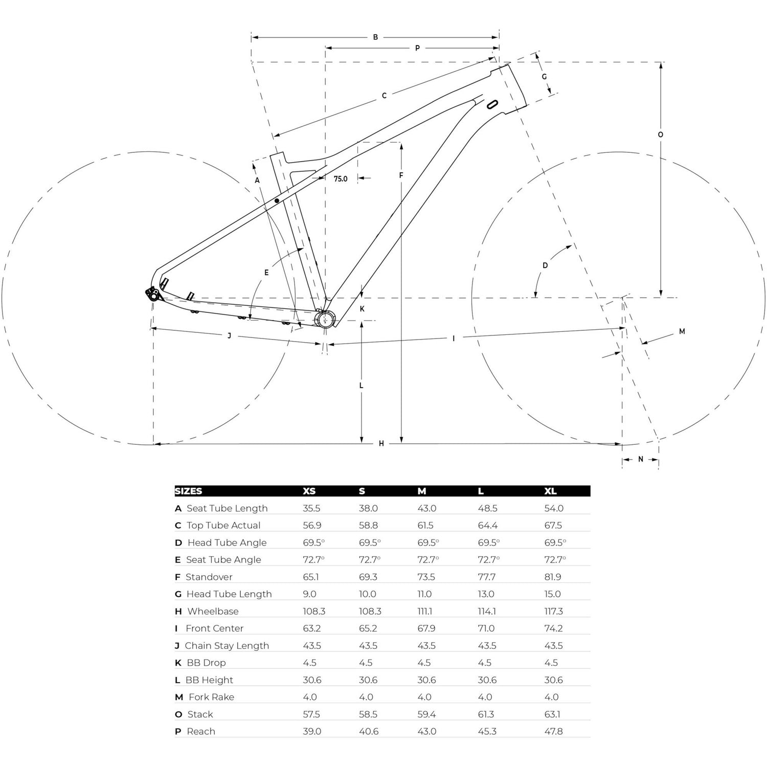 GT Palomar Al 2021 Mountain Bike - Wet Cement