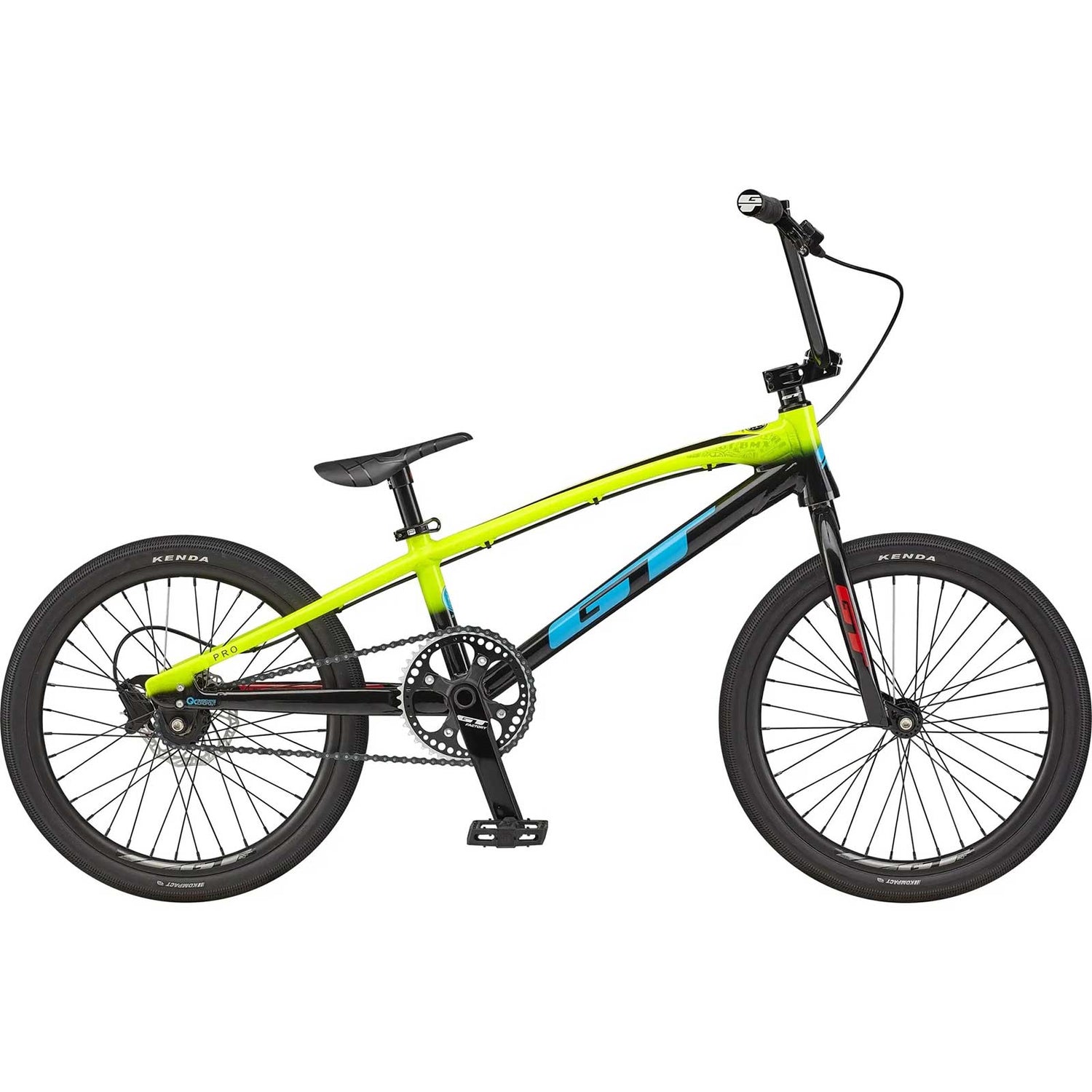 GT Speed Series Pro 2021 Complete BMX - Neon Yellow