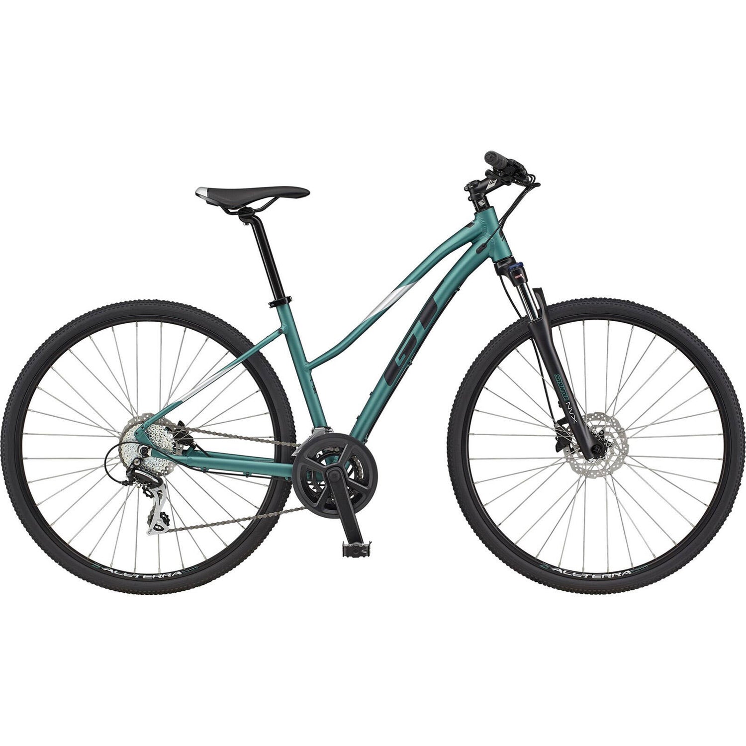 GT Transeo Elite U Hybrid Bike - Jade