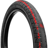 GT Pool 20" BMX Tyre - Black/Red