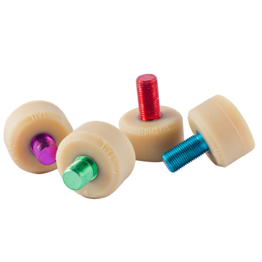 Gumball V2 Flat Toe Stops - Short Stem 17mm